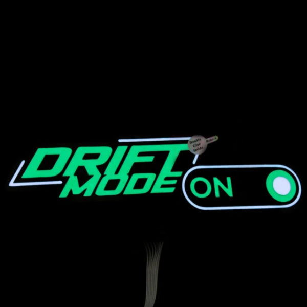 EL Glow Drift Mode ON Sticker - Gelrova