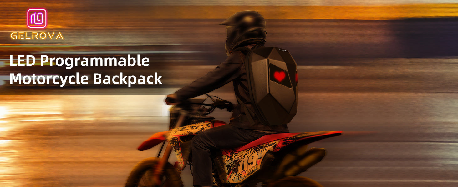 Why the Gelrova LED Motorcycle Backpack with LED Eyes Is a Must-Have for Riders in 2025