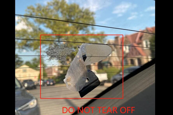 DO NOT tear off adhesive if LED display screen stop working！ - Gelrova