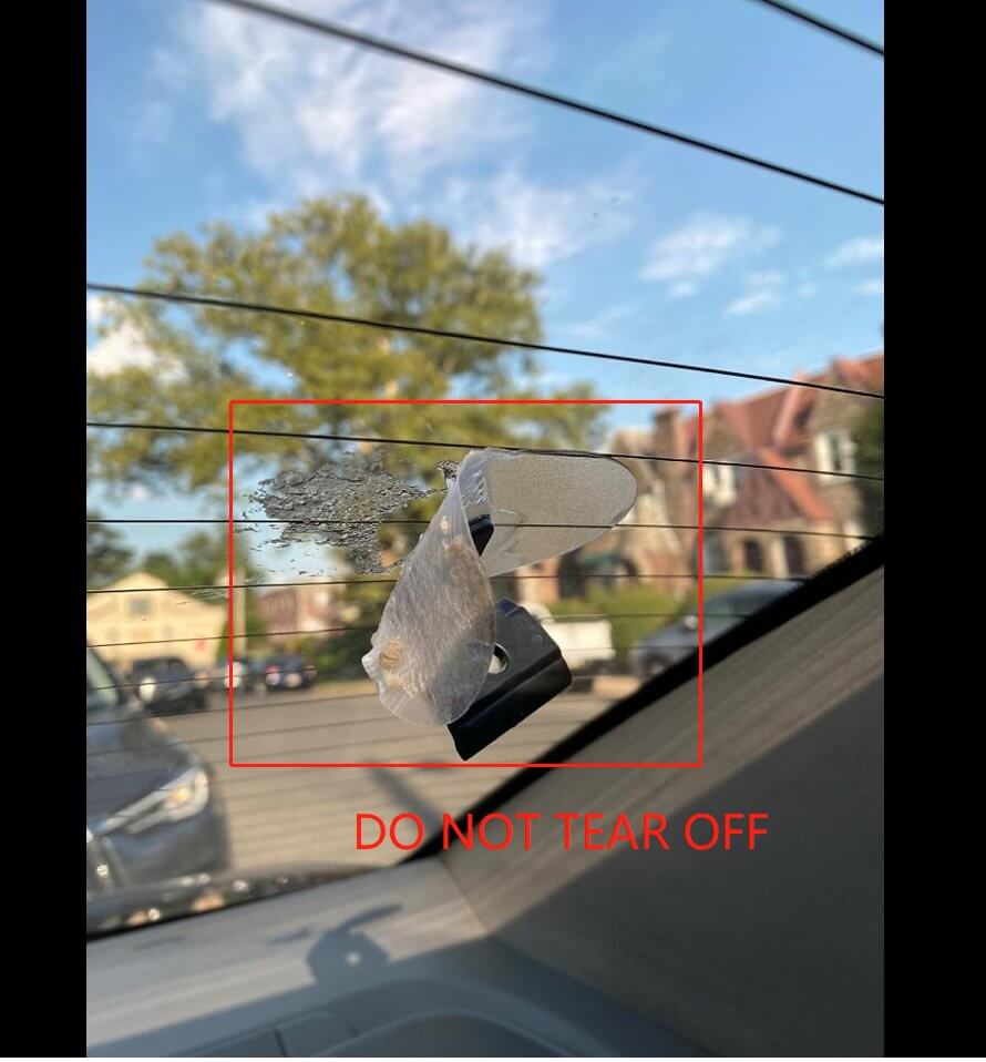 DO NOT tear off adhesive if LED display screen stop working！ - Gelrova