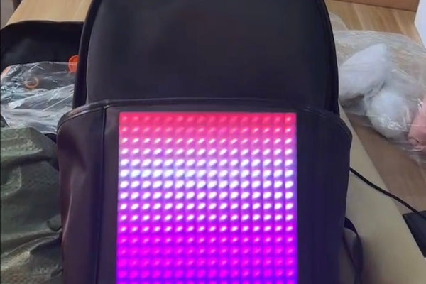 Gelrova New Product Preview - Pixel LED Backpack - Arrival in Nov. 2023 - Gelrova