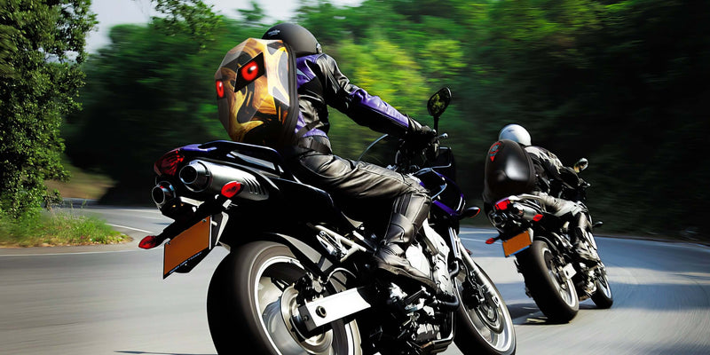 LED Motorcycle Backpacks