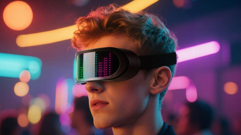 Programmable LED Glasses
