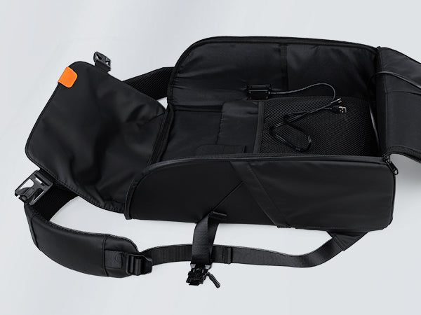led backpack with programmable screen