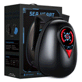 Gelrova Motorcycle LED Backpack - Sea Heart Series - 17" featuring innovative LED display and sleek design.