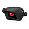 Sac bandoulière LED Gelrova - Sac Œil de Diable 12,5" - Noir