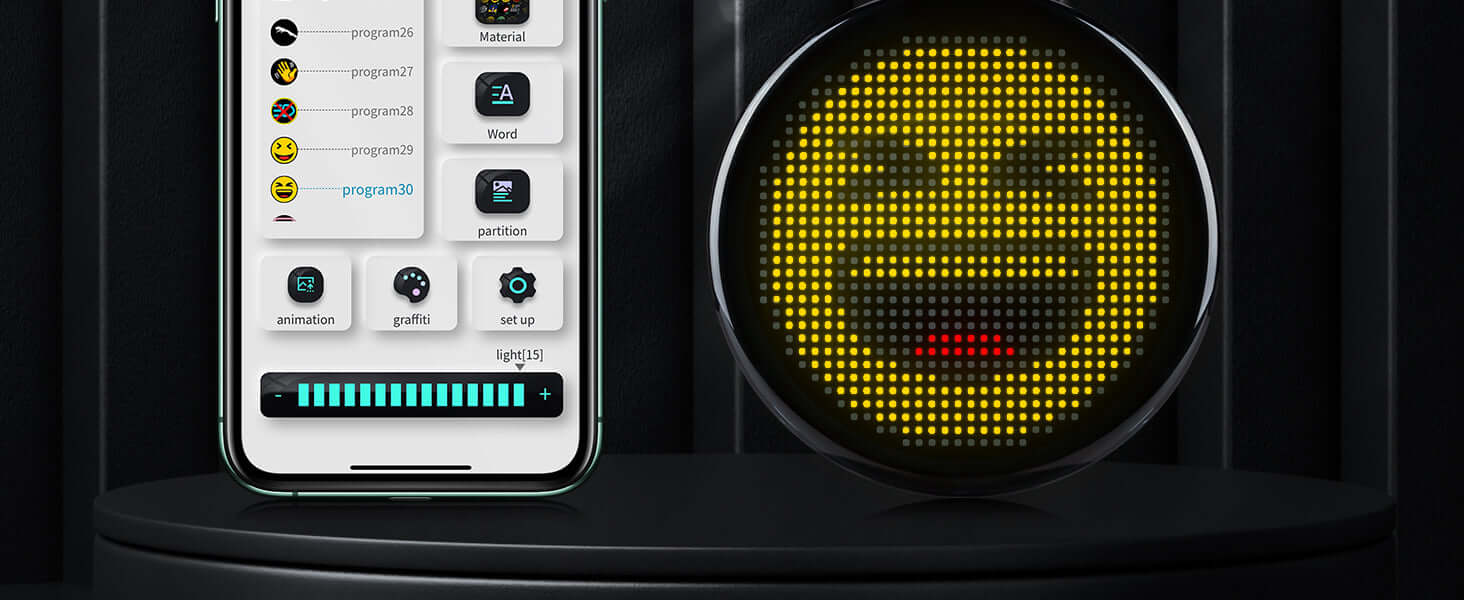 led sign light car 