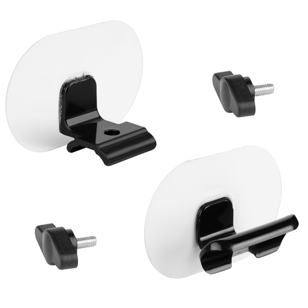 Replacement Adhesive Mounts for LED Car Sign, 2-pack of 3M adhesive brackets for secure installation.