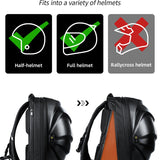 Gelrova Black Knight LED Motorcycle Backpack - 19inch - Gelrova
