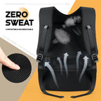 Zero Sweat technology in Gelrova LED Backpack – City Series 17" for comfortable and breathable design.