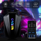 Gelrova LED Motorcycle Backpack - Evolution Series 19" with app control features and colorful LED display.