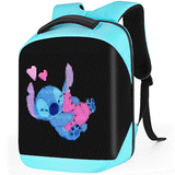Gelrova LED Backpack – City Series Blue Edition Dynamic Display