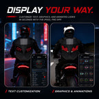 Gelrova LED Motorcycle Backpack – Steel Warrior Series
