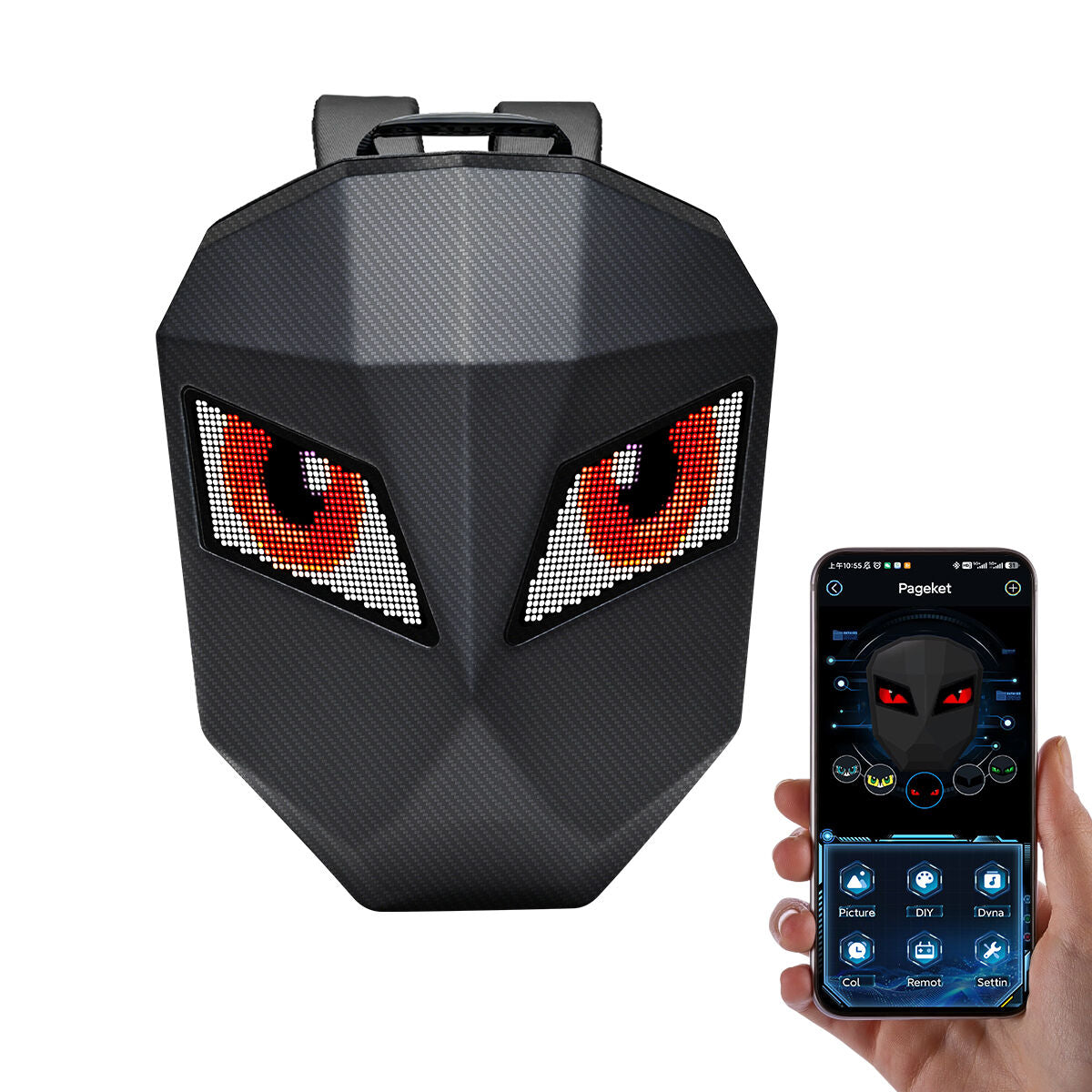 Gelrova LED Motorcycle Backpack – Steel Warrior Series