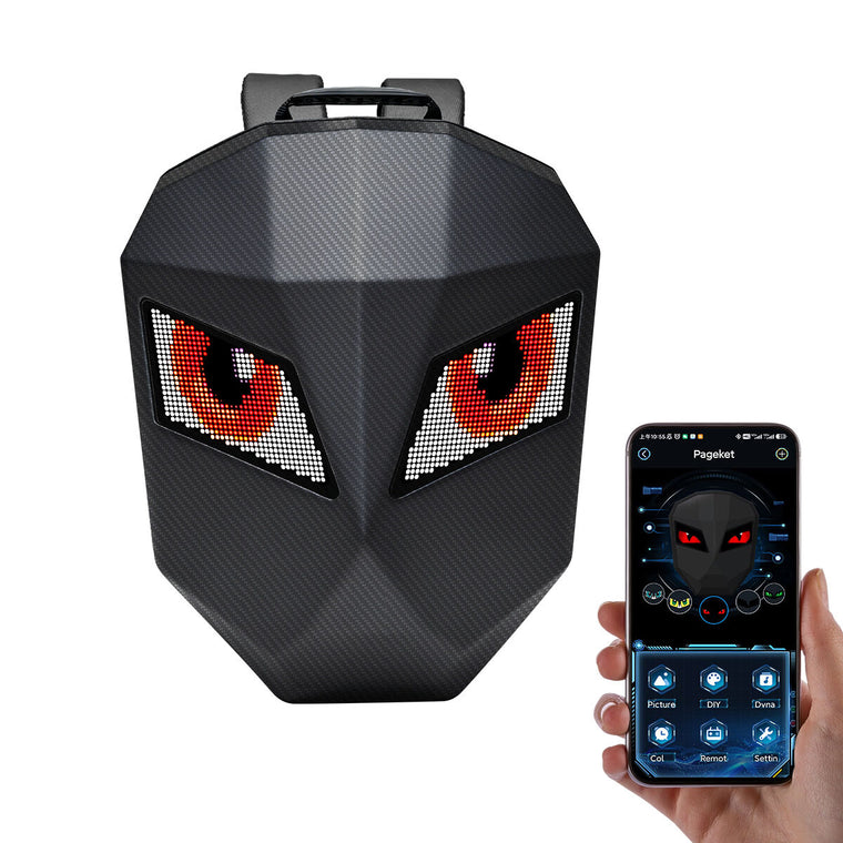 Gelrova LED Motorcycle Backpack – Steel Warrior Series