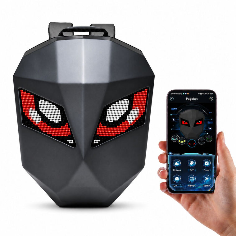 Gelrova LED Motorcycle Backpack – Steel Warrior Series