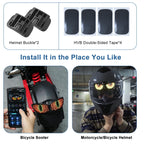 Led Eye Bike Tail Light with APP & Remote Control, Programmable LED Bicycle Rear Light Custom Text/Images, USB Rechargeable Cycling Safety Light with Turn Signals for Helmet & Seatpost