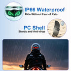 Led Eye Bike Tail Light with APP & Remote Control, Programmable LED Bicycle Rear Light Custom Text/Images, USB Rechargeable Cycling Safety Light with Turn Signals for Helmet & Seatpost