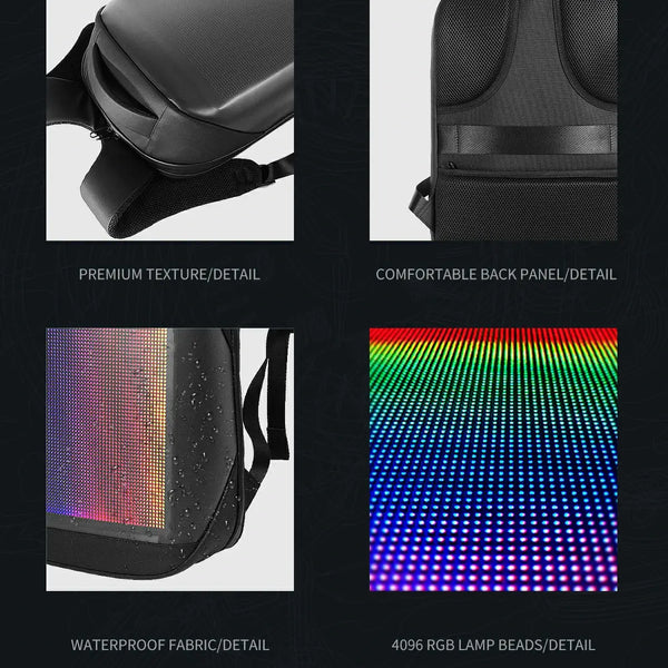 Gelrova LED Backpack – City Series 17"