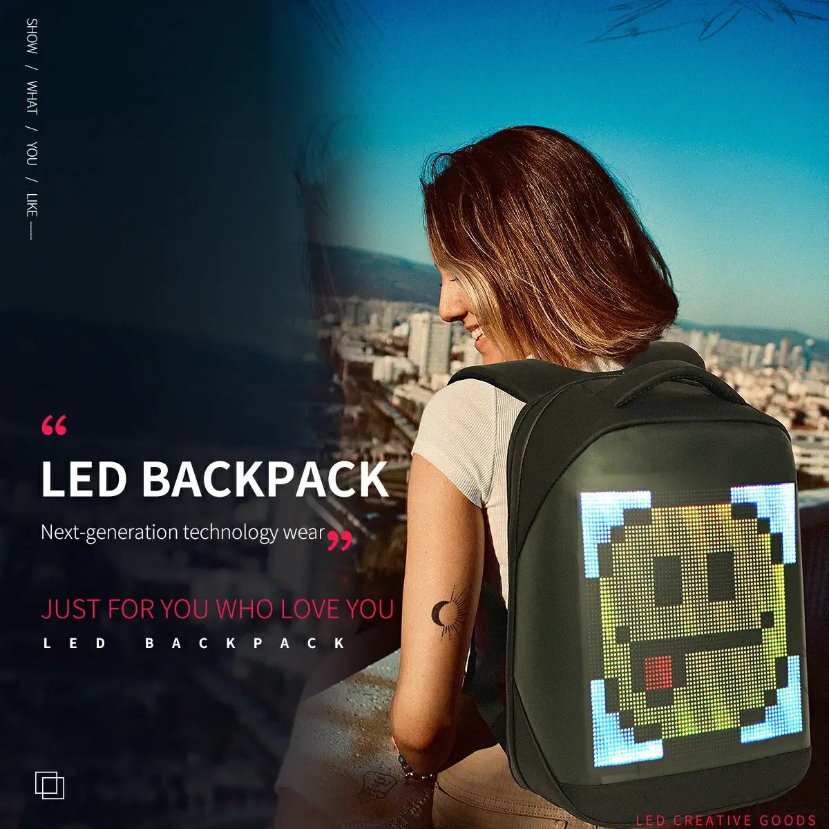 Gelrova LED Backpack – City Series 17"