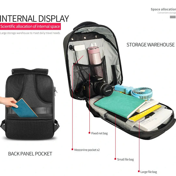 Gelrova LED Backpack – City Series 17"