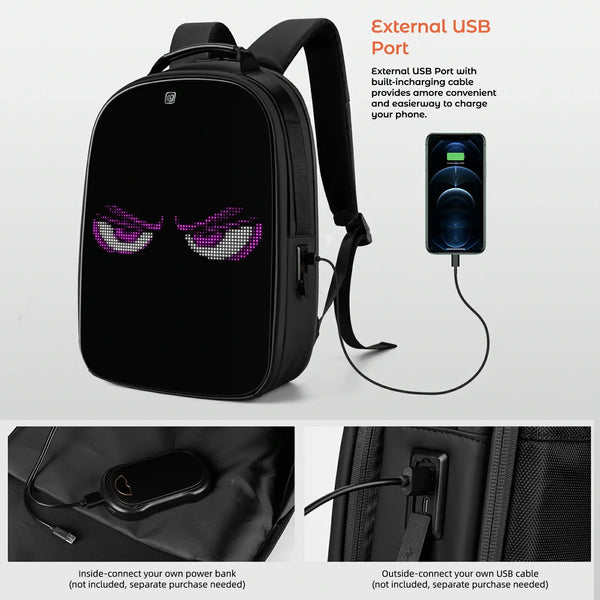 Gelrova LuminaPack X1 LED Backpack, 16.6"