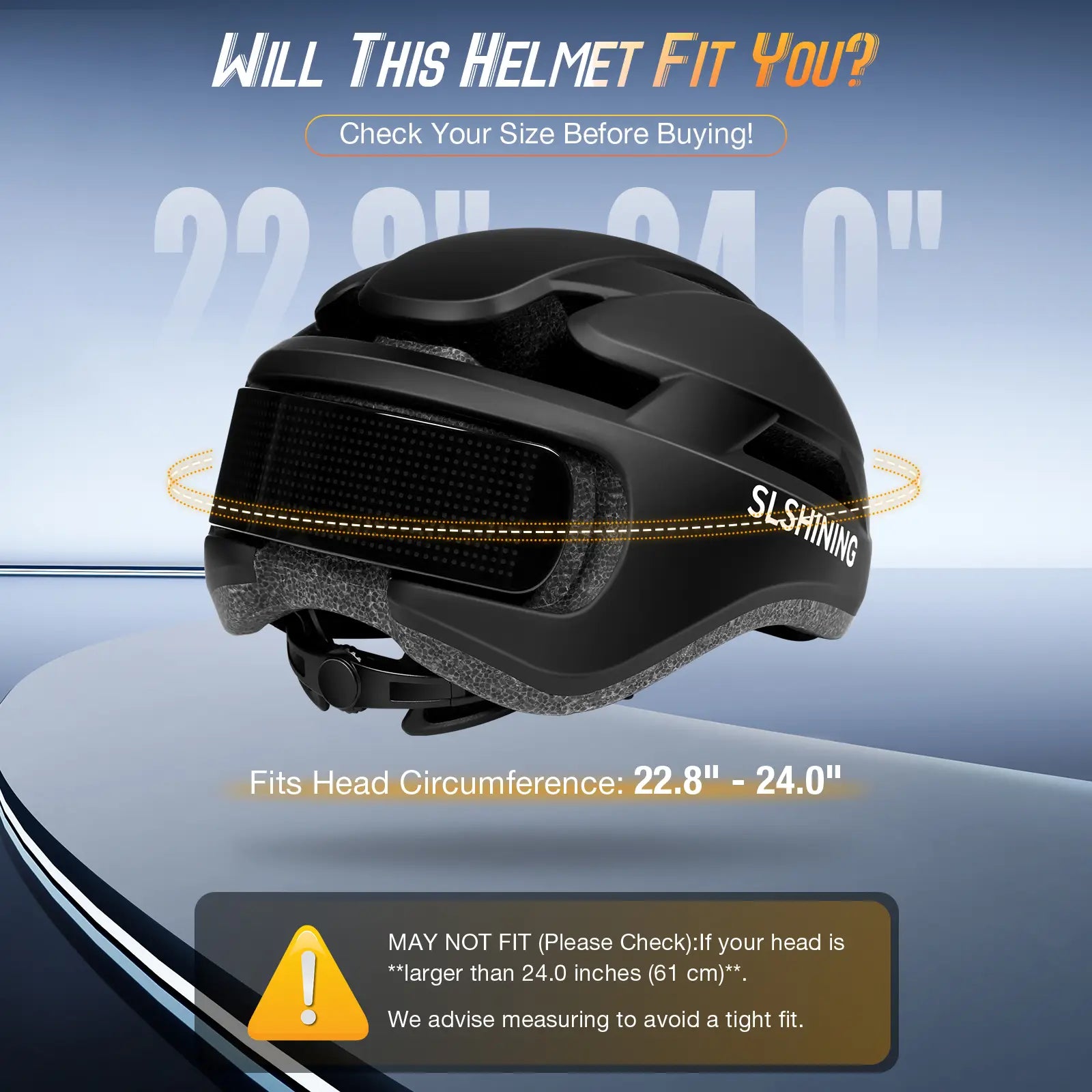 Gelrova Smart Bike Helmet with Programmable LED Display Purple