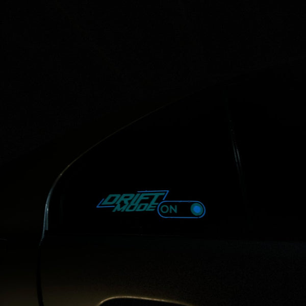EL Glow Drift Mode ON Sticker - Gelrova