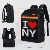 Gelrova LED Backpack – Clash Series Size Display