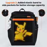 Gelrova LED Backpack – Clash Series Elastic Band Function Display