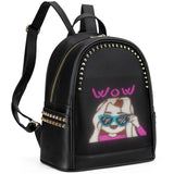 T5 Women’s LED Backpack's screen displays a little girl