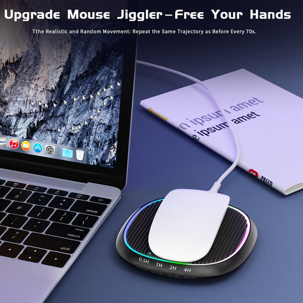 Mobile LED Automatic LED Mouse Mover Device Undetectable Mouse Jiggers - LED Backpack Car Sign